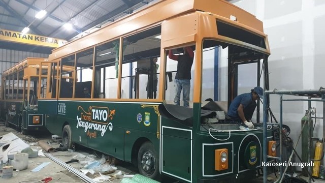 Bus Tayo Tangerang Tambah Koridor 