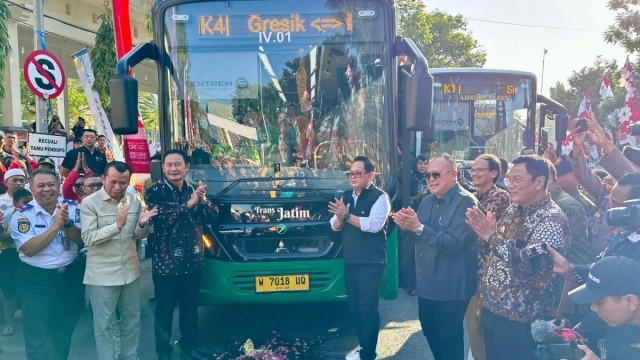 Bus Trans Jatim Buka Koridor 4, Nge-line Gresik-Lamongan