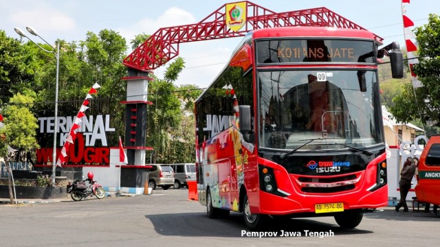 Tarif BRT Trans Jateng Rp79 Bayar Pakai QRIS