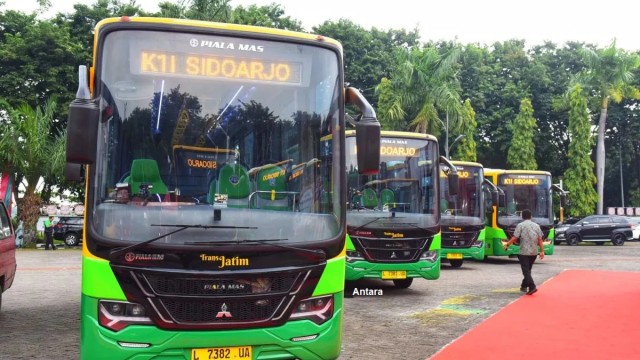 Dishub Jatim: Tarif Bus Trans Jatim Saat 17 Agustus Jadi Rp0 