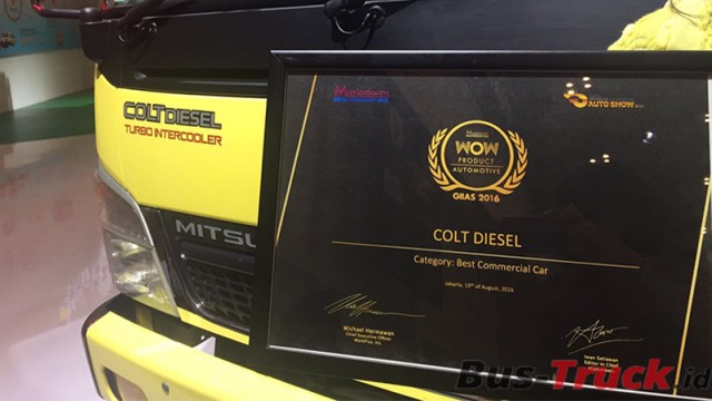 Mitsubishi : Colt Diesel Dapat Penghargaan Best Commercial Car 