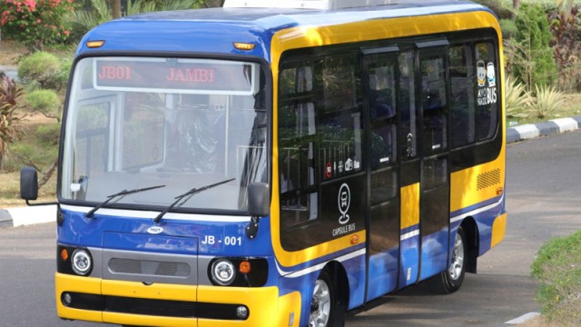 Capsule Bus Koja Trans Kini Bisa Disewa Untuk City Tour Jambi