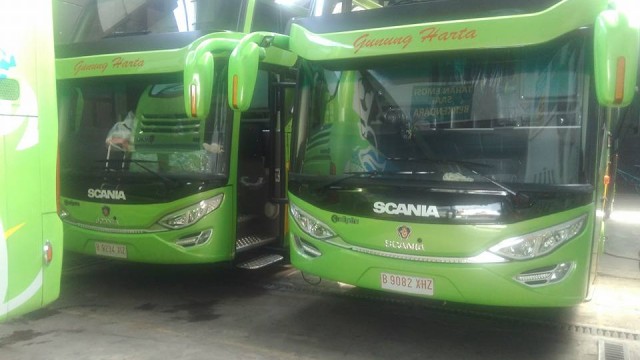 Gunung Harta Tambah 4 Unit Bus Triple Axle untuk Armada Bus Malam Jarak Jauh