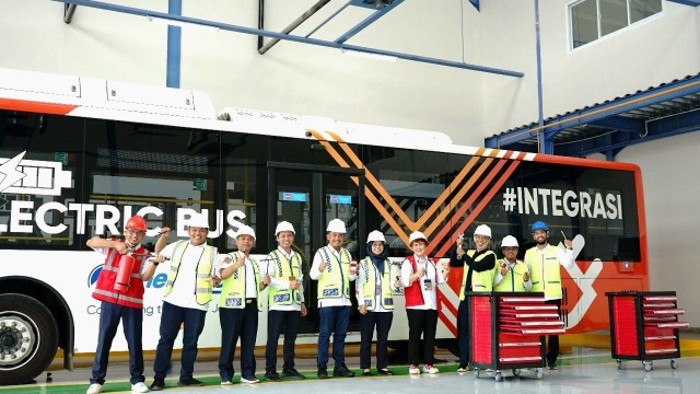 Damri Rilis Unit Perbengkelan Di Jakarta