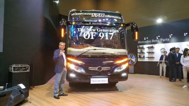 Daimler Luncurkan Ulang Bus Mercedes-Benz OF917 di Busworld SEA 2019