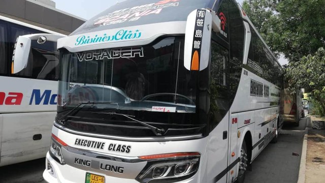 Bus Pariwisata Syifa Putra Punya 'Kembaran' di Pakistan