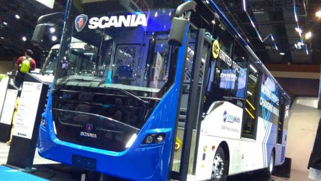 Scania Kenalkan Bus K250IB High Deck Di GIICOMVEC 2020