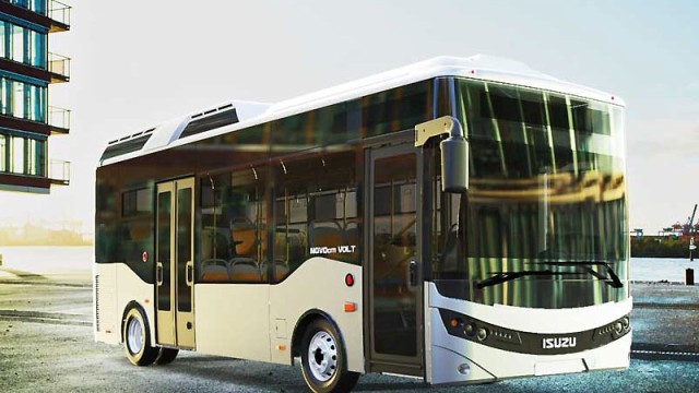 Novociti Volt, Bus Listrik Turki Buatan Isuzu