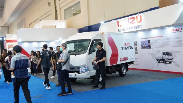 Isuzu Traga Hadir di Event Trade Expo Indonesia 2023