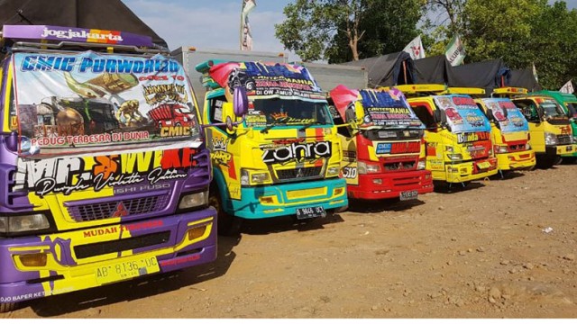  Canter Mania Indonesia Community Gelar Jamnas dengan Pamer Kendaraan Mitsubishi Fuso
