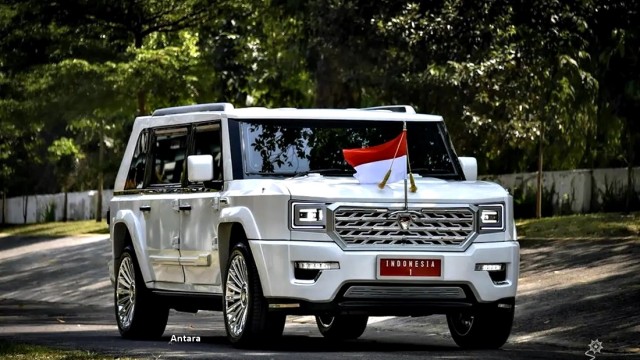 Inilah “Maung Garuda”, Mobil Resmi Presiden Prabowo Buatan Pindad