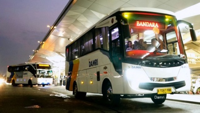 Damri Rilis Medium Bus Baru Rute Bandara Soetta