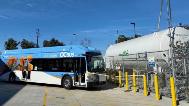 Stasiun Hidrogen Terbesar Untuk Bus Dibangun Di Amerika
