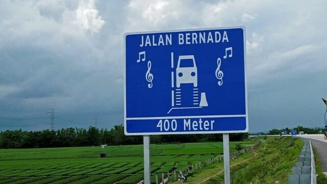 Jalan Tol Trans Jawa Bisa Bernyanyi, Tapi Bukan Hal Gaib