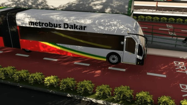 Bus Listrik Pertama Di Afrika