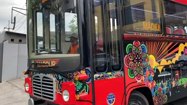 Bus Mabour Bisa Bawa Wisatawan Keliling Madiun Gratis