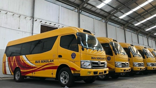Puluhan Bus Sekolah Baru Siap Hadir di Indonesia