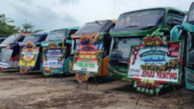 PO Sahaalah Hadirkan Bus Social Distancing Jakarta-Jepara