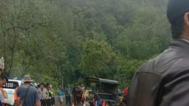 Bus Sriwijaya Masuk Jurang di Pagar Alam, Puluhan Tewas, Belasan Luka