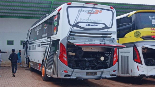Bus Sudiro Tungga Jaya Buka Trayek Baru, Madiun - Terminal Poris Tangerang
