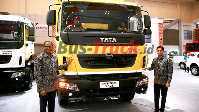 GIIAS 2017 : TATA Prima LX 2528.k, Tipper Truck untuk Medan Off-road