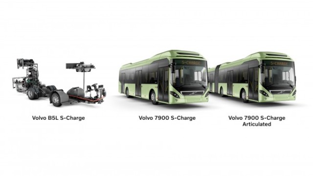 Volvo Lakukan Upgrade Bus Hybrid Agar Meluncur Lebih Jauh