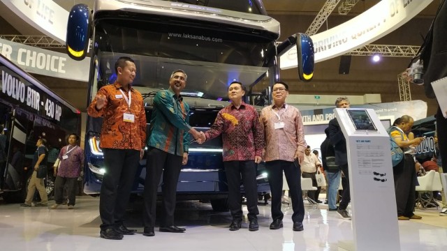 Volvo Tawarkan Bus Mewah B11R untuk Transportasi Antarkota di Busworld South East Asia 2019