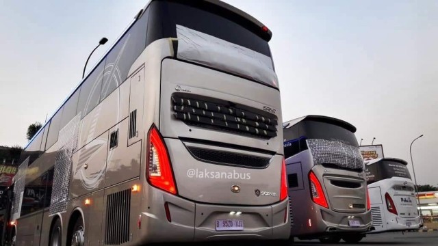 Inikah Bus Double Decker dari Karoseri Laksana yang Nanti Tampil di GIIAS 2018?