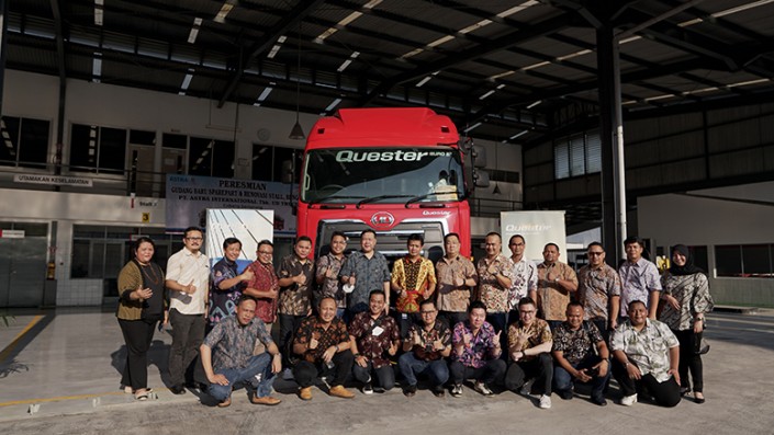 Astra UD Trucks Resmikan Gudang Suku Cadang Di Semarang