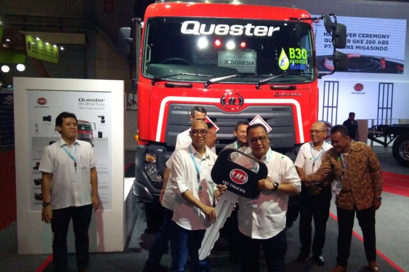 UD Trucks Quester Siap Jadi Armada Truk LPG  dan BBM Bus 